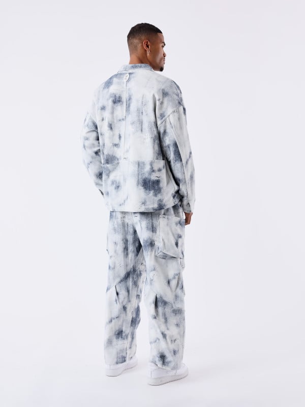 Project X Paris Pantalon Kalash X PXP En Toile Delavé