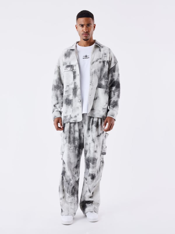 Project X Paris Pantalon Kalash X PXP En Toile Delavé