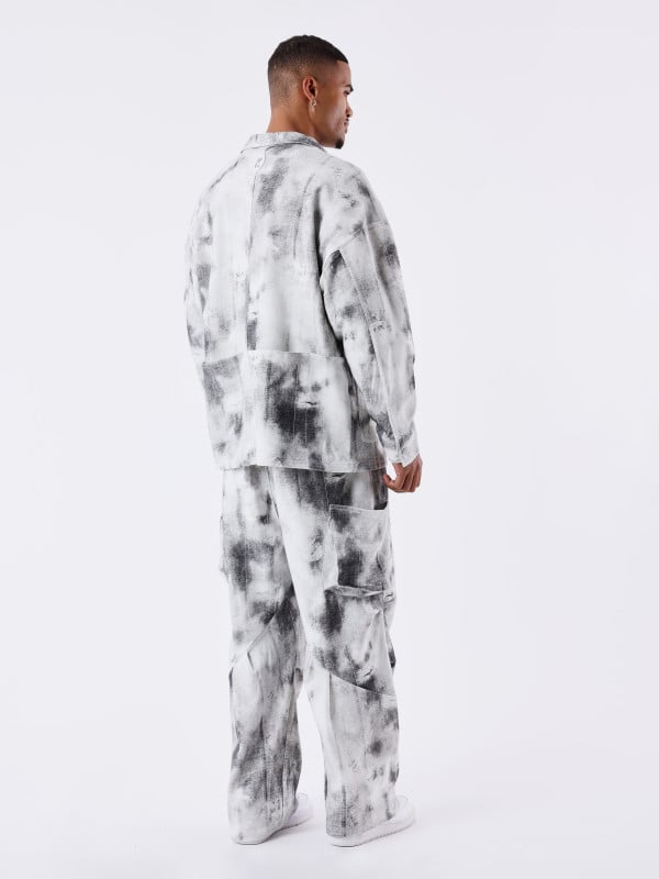 Project X Paris Pantalon Kalash X PXP En Toile Delavé