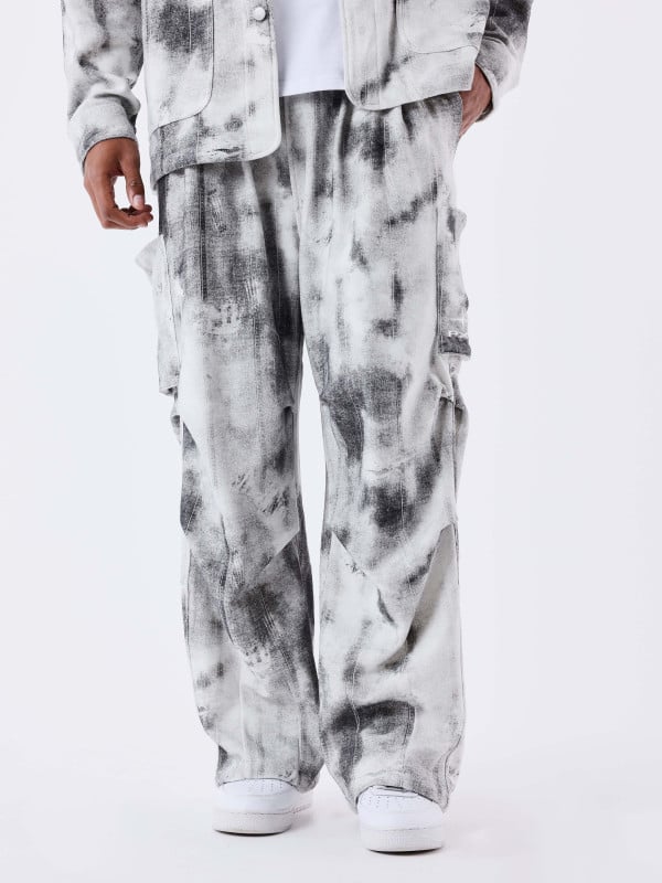 Project X Paris Pantalon Kalash X PXP En Toile Delavé
