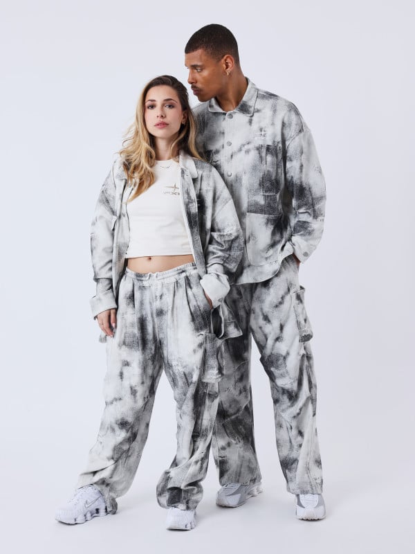 project x paris Pantalon Kalash x PXP en toile delavé