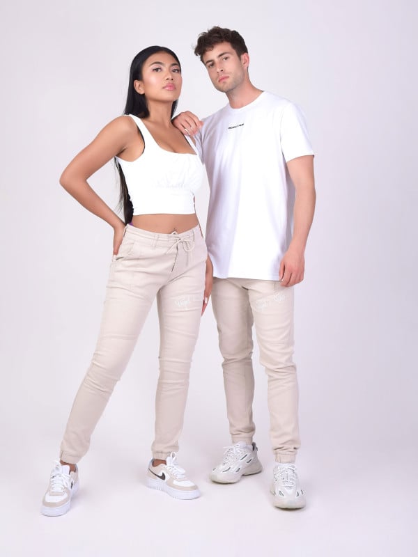 project x paris Pantalon skinny basic coutures apparentes