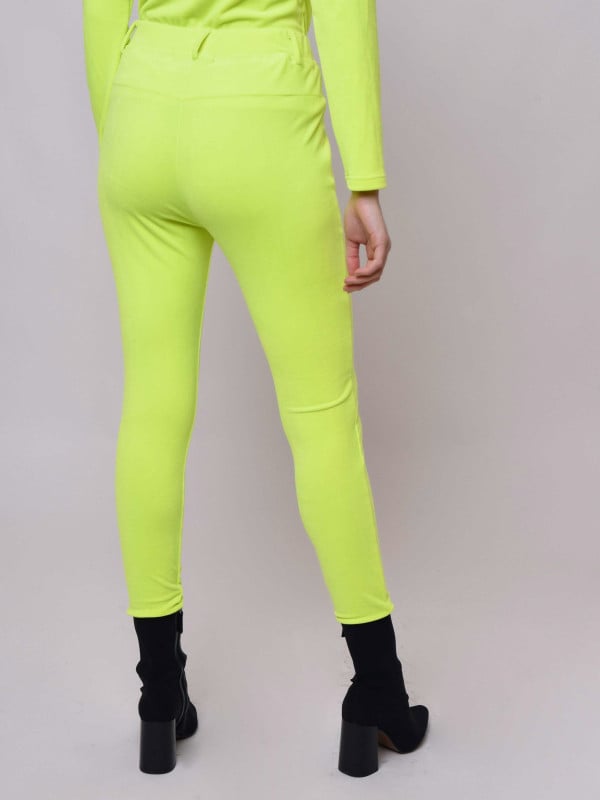 Project X Paris Pantalon Velvet Avec Passant Zip Rond