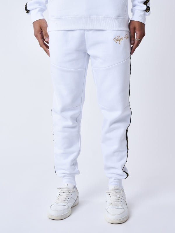 Project X Paris Bas De Jogging à Bande Brodé