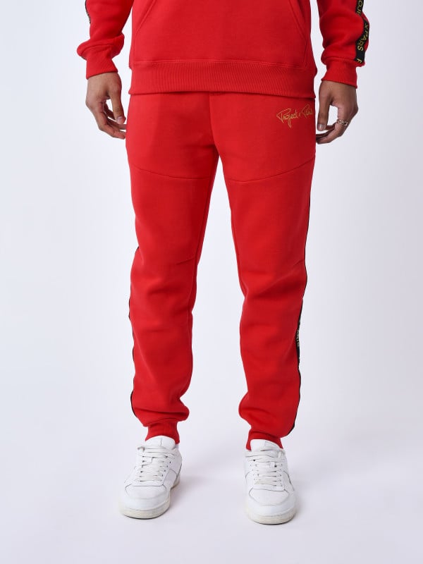 Project X Paris Bas De Jogging à Bande Brodé