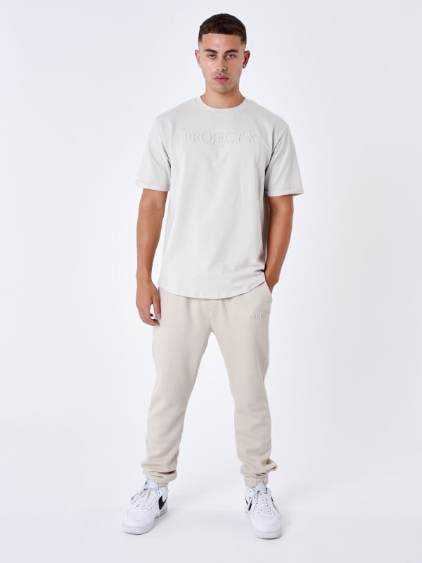 project x paris Bas de jogging à embosse