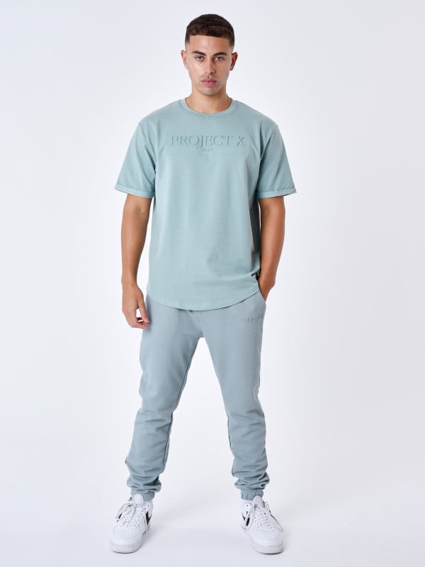 project x paris Bas de jogging à embosse