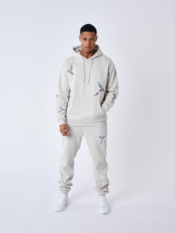 project x paris Bas de jogging à motif colombes