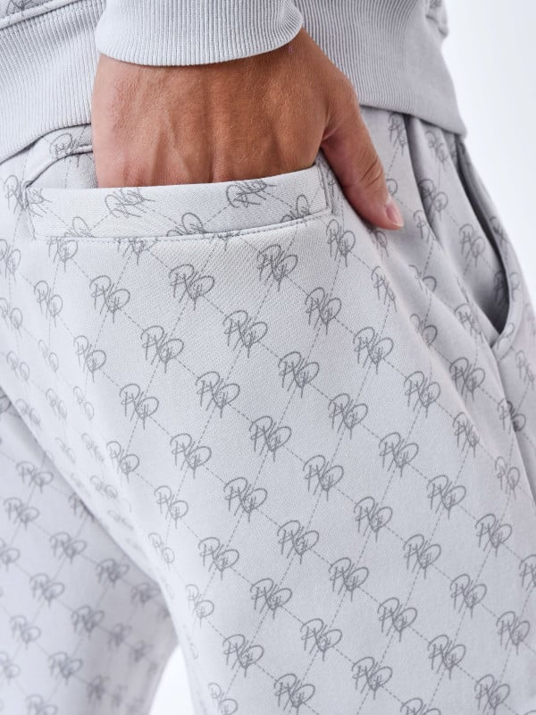 Project X Paris Bas De Jogging All Over Monogramme