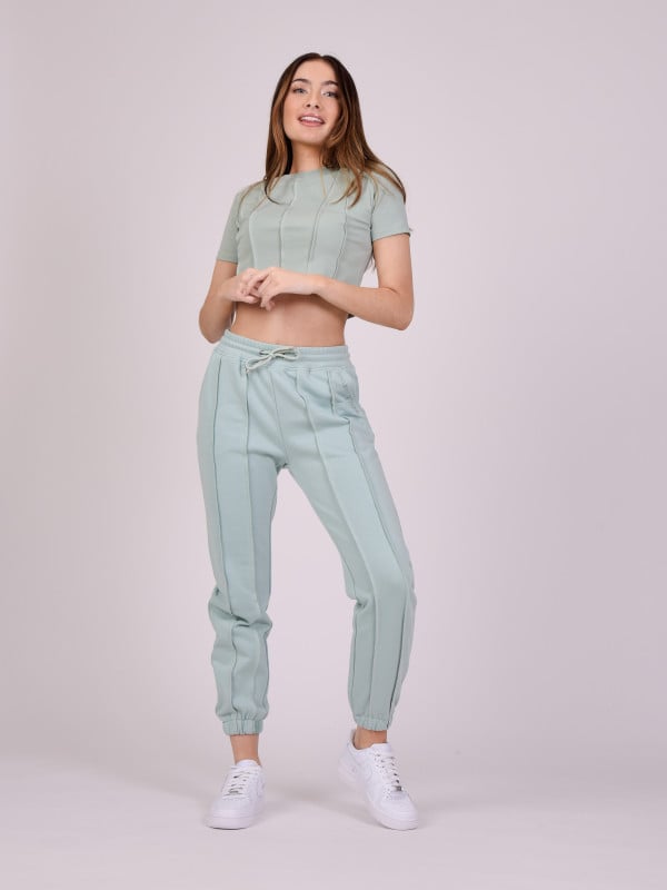 Project X Paris Bas De Jogging Avec Bords Surfilés