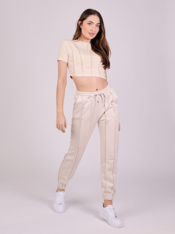 Project X Paris Bas De Jogging Avec Bords Surfilés