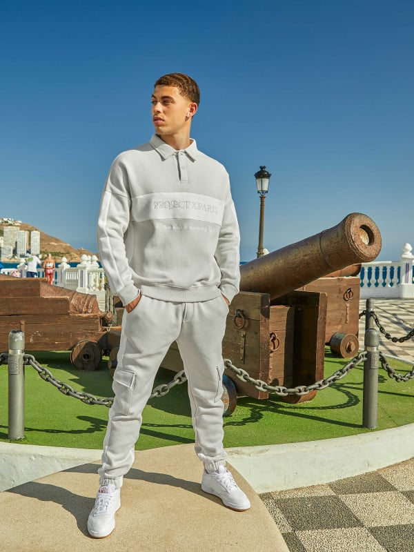 Project X Paris Bas De Jogging Bande Style Cargo