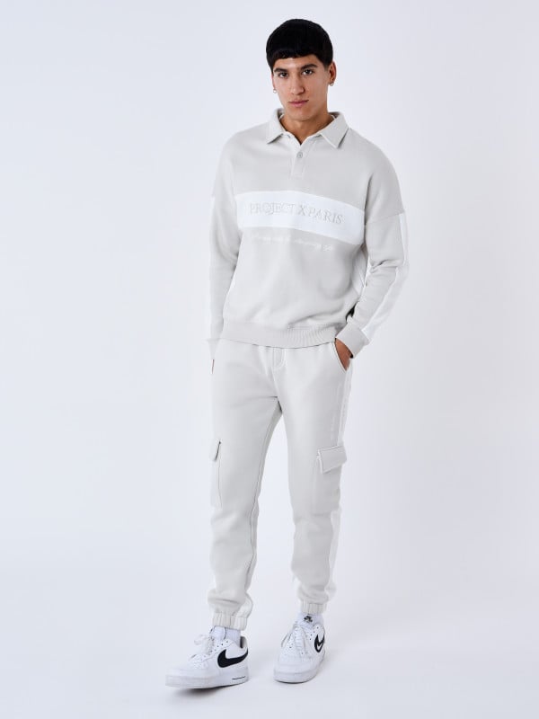 Project X Paris Bas De Jogging Bande Style Cargo