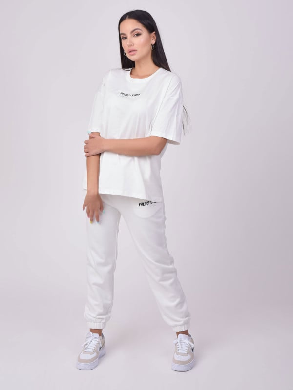 Project X Paris Bas De Jogging Basic Broderie Logo