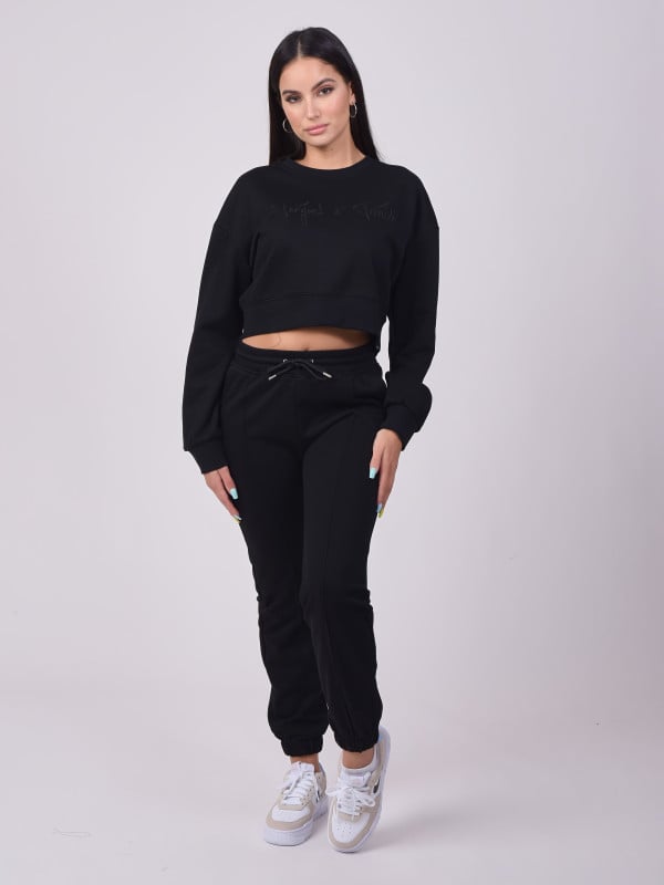 project x paris Bas de jogging basic elastique