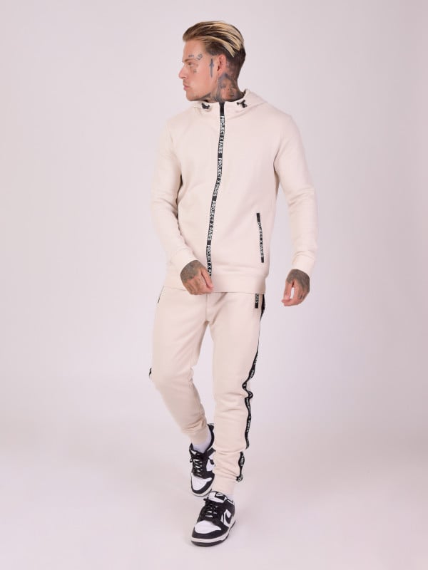 Project X Paris Bas De Jogging Basic Zip Logo