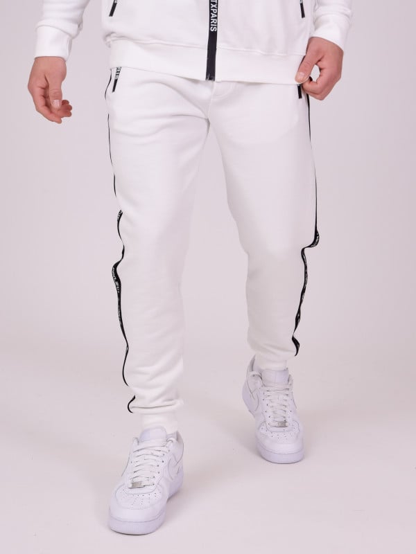 Project X Paris Bas De Jogging Basic Zip Logo