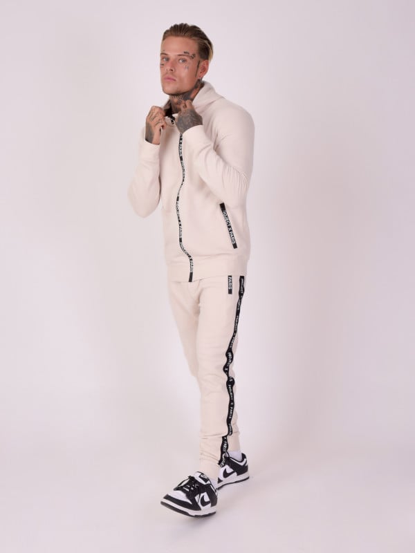 project x paris Bas de jogging basic zip logo