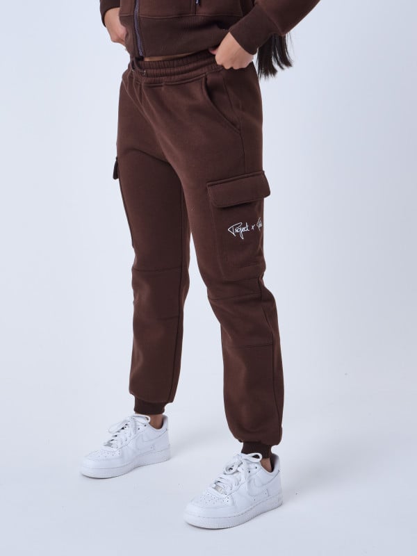 project x paris Bas de jogging cargo signature