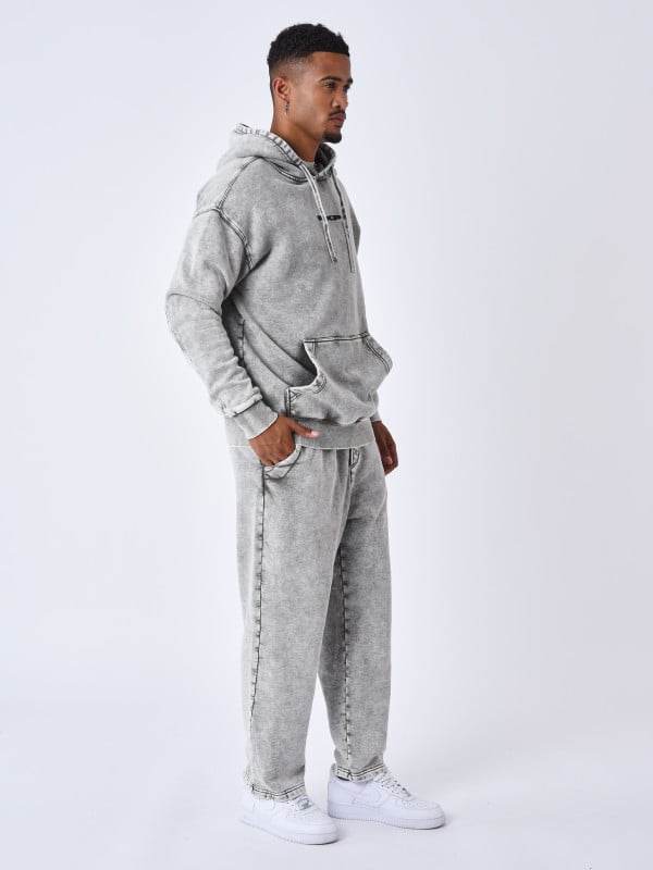 Project X Paris Bas De Jogging Délavé