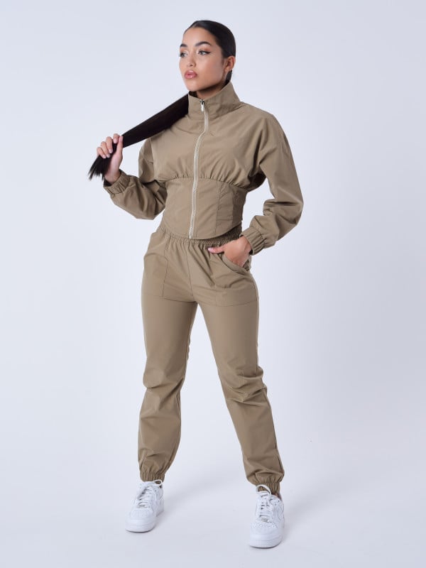 project x paris Bas de jogging effet imperméable