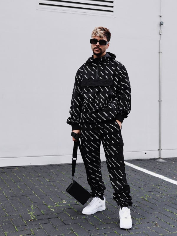 Project X Paris Bas De Jogging Irisé à Logo