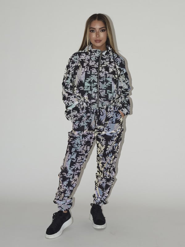 Project X Paris Bas De Jogging Motif Pixel Reflect