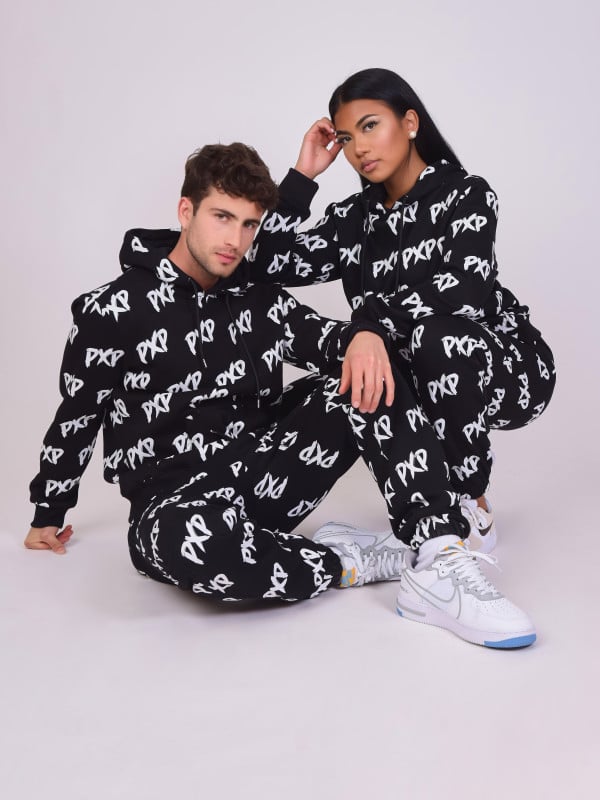 project x paris Bas de jogging PXP "brush" all over