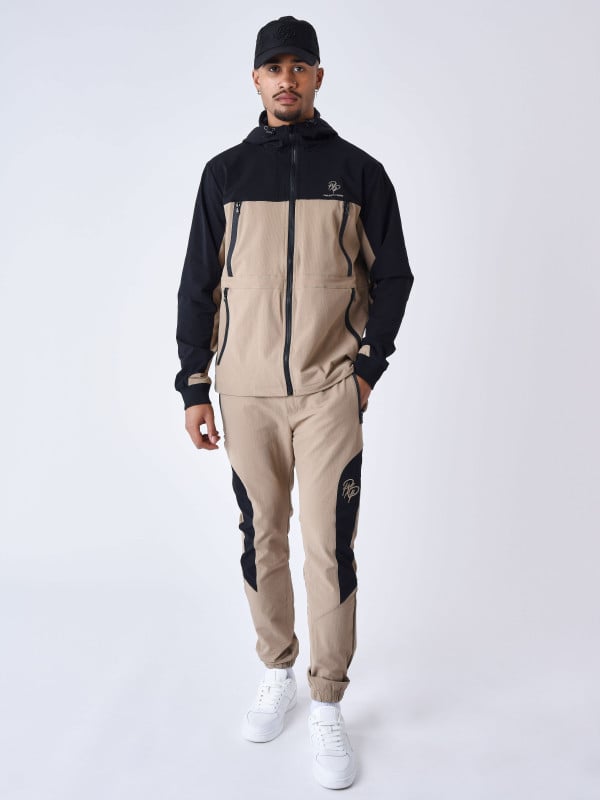 project x paris Bas de jogging techwear Bi-color