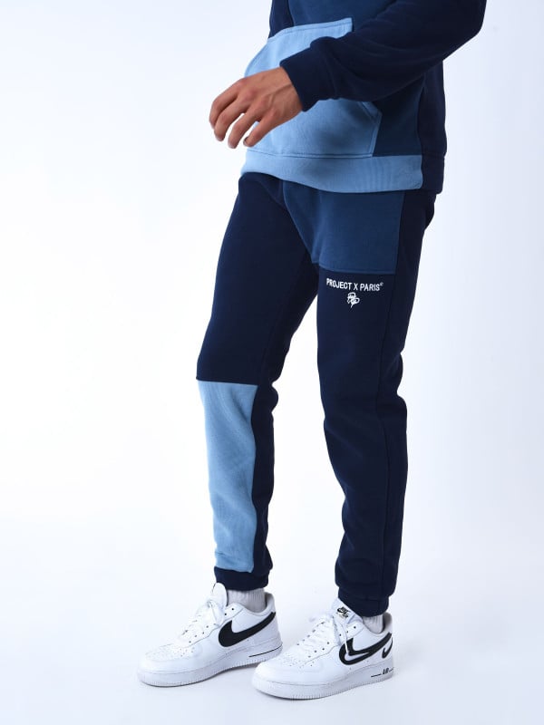 Project X Paris Bas De Jogging Tricolore En Maille