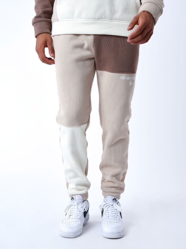 Project X Paris Bas De Jogging Tricolore En Maille
