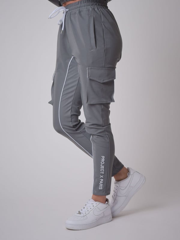 Project X Paris Bas De Jogging Uni Ceinture Clipsé