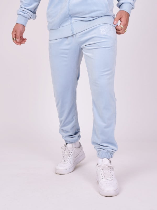 project x paris Bas de jogging velvet logo