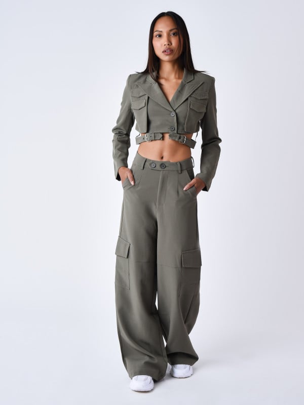 project x paris Blazer court style cargo