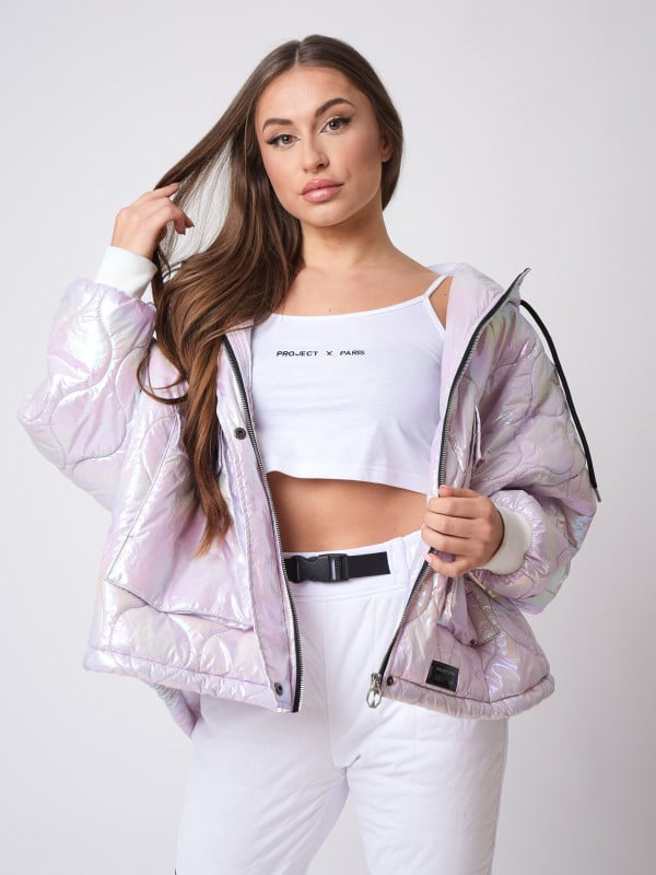 project x paris Blouson matelassage zig-zap