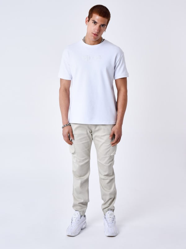 project x paris Cargo à détails monogramme