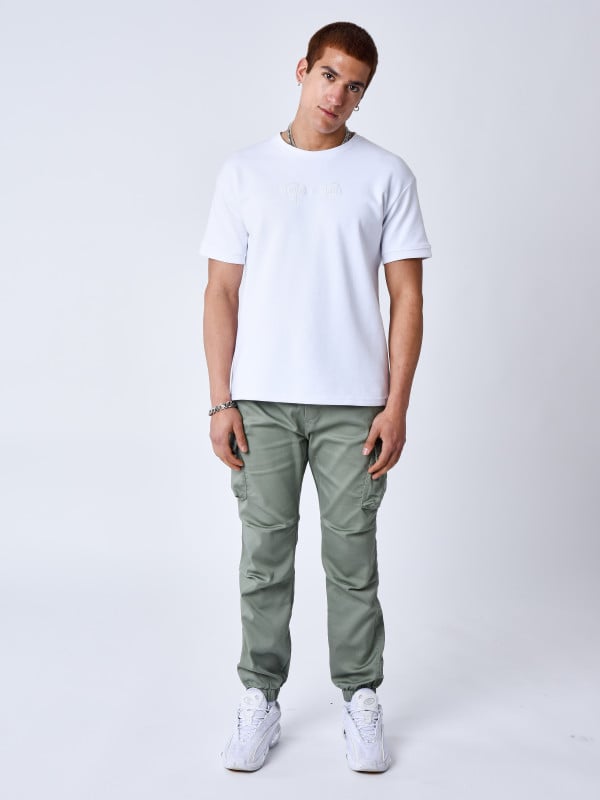 project x paris Cargo à détails monogramme