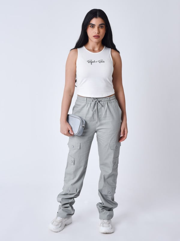 project x paris Cargo multi-poches texturé