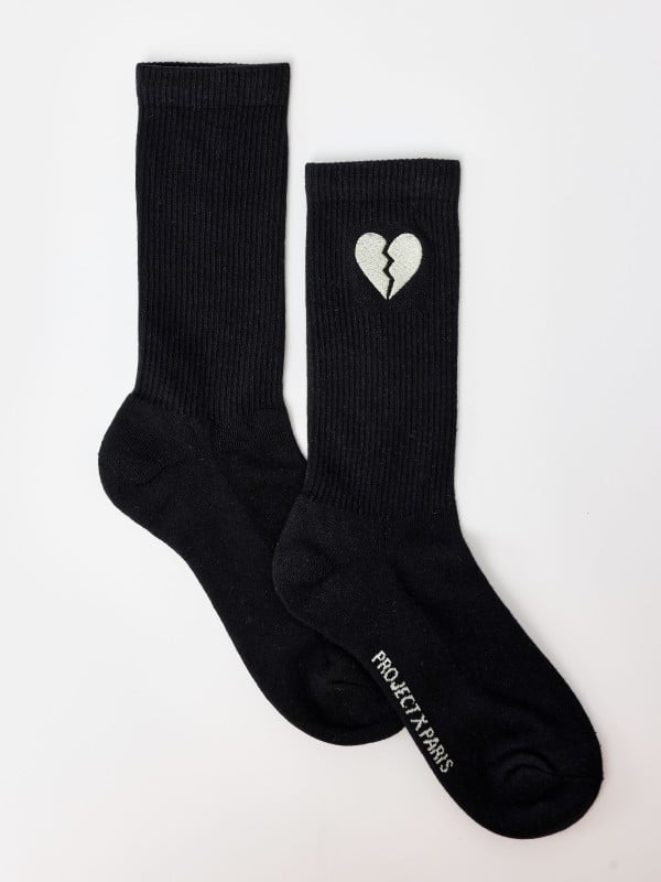 Project X Paris Chaussettes Cœur Brisé