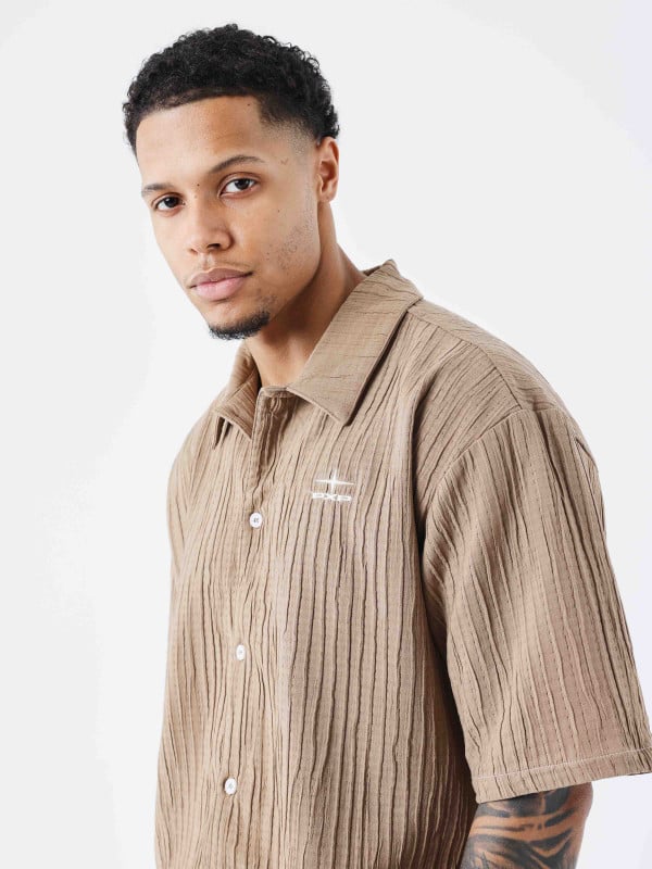 Project X Paris Chemise Décontractée Plissée