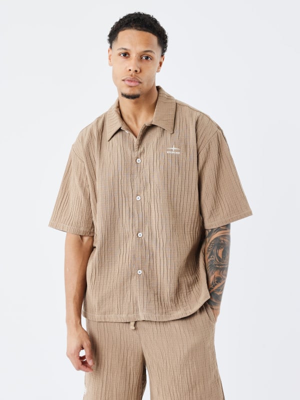 project x paris Chemise décontractée plissée