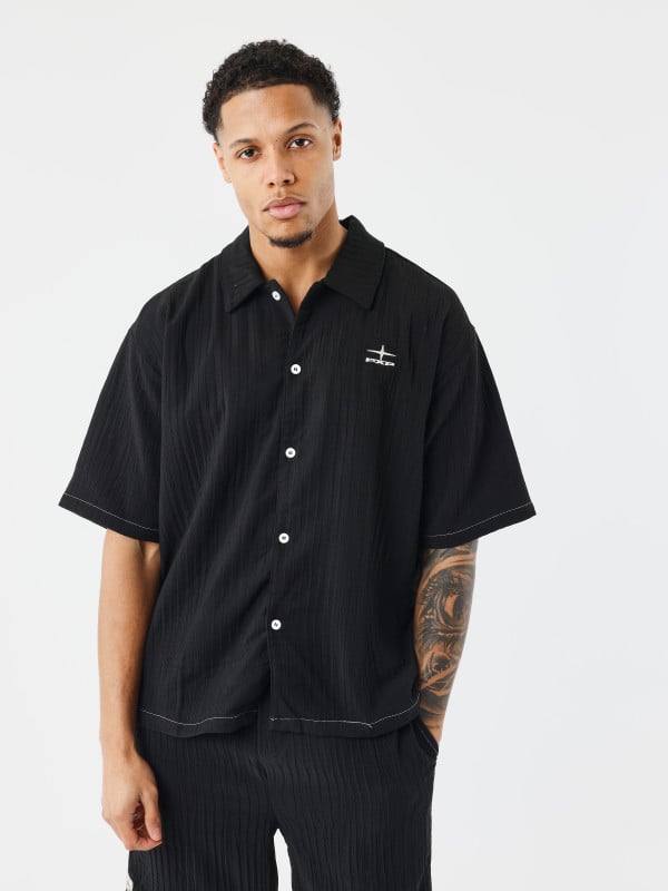 project x paris Chemise décontractée plissée