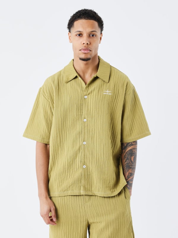 project x paris Chemise décontractée plissée