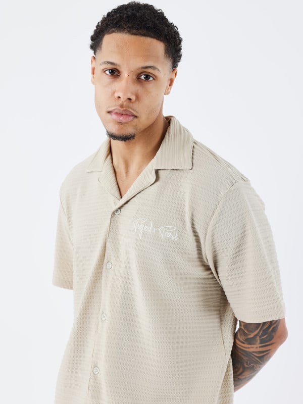 Project X Paris Chemise Décontractéé Texturée