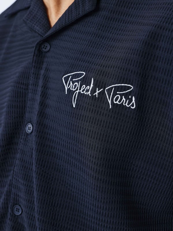 Project X Paris Chemise Décontractéé Texturée