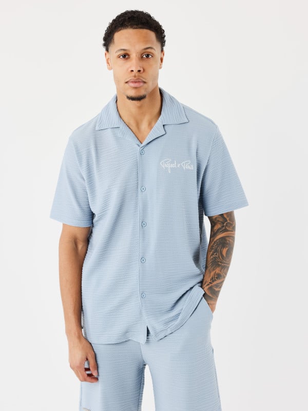 project x paris Chemise décontractéé Texturée