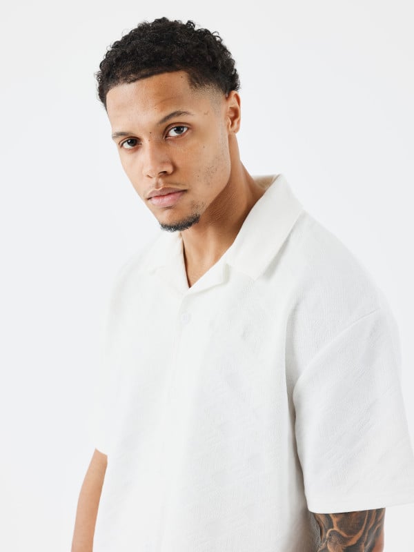 Project X Paris Chemise Décontractée Texturée