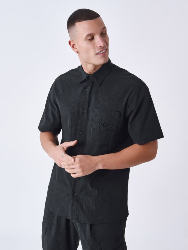project x paris Chemise effet froissé a poches