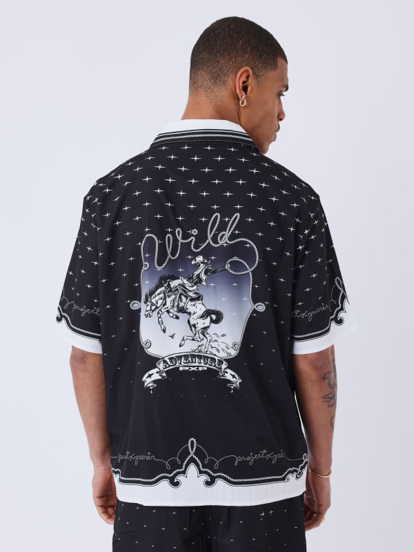 Project X Paris Chemise Fluide Western