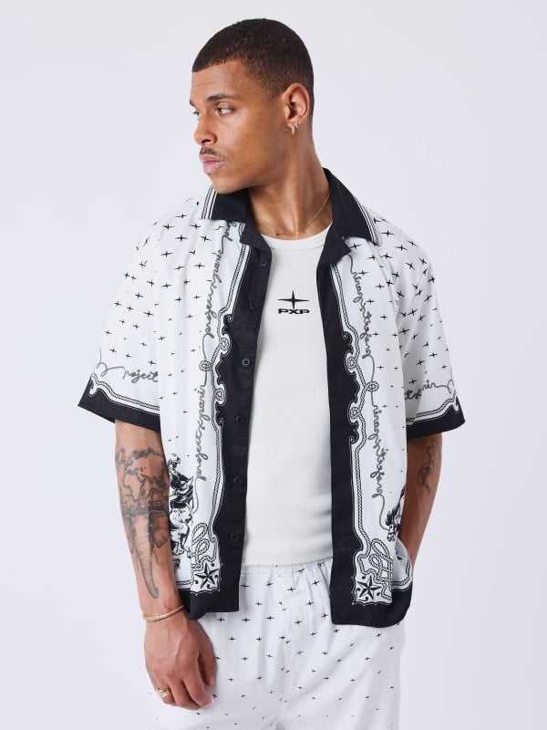 project x paris Chemise fluide western